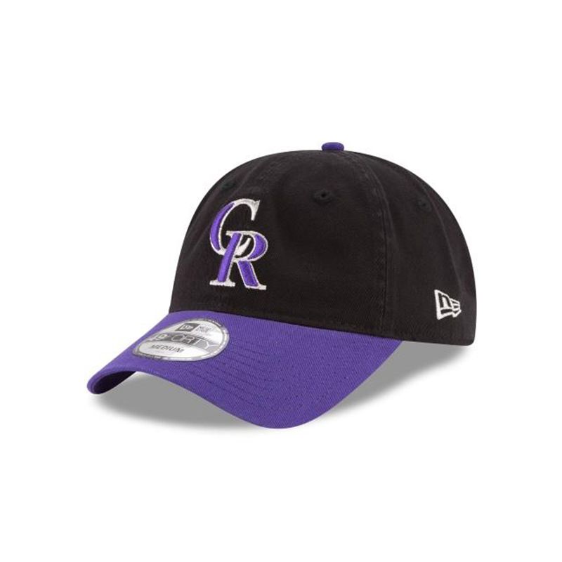 Sapca New Era Colorado Rockies MLB Core Fit Alt 49FORTY Fitted - Violet